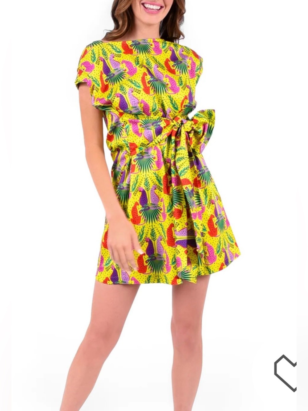 Emily McCarty Wrap Tie Dress - Size XS